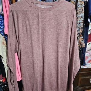 BCG xl mauve long-sleeved shirt